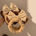 ヘアバンド レディース かわいい モコモコ 猫耳 くま 洗顔 メイク お風呂上り フェイスマスク 髪留め ふわふわ リラックス おうち時間 秋冬(x2)