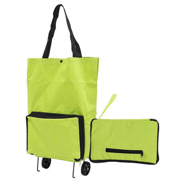Shopping Bags, Ecology Bags - ショッピングカート 折りたたみ キャスター付き 大容量 エコバッグ 軽量 コンパクト オックスフォード生地 撥水 収納 手提げ 買い物 男女兼用 25L 耐荷重10kg