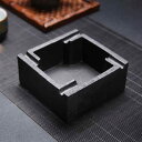灰皿 セメント製 スクエア レトロ モダン 個性的 リビング用 フタ付き おしゃれ 卓上 シンプル デザイン 吸い殻入れ オフィス 室内 プレゼント ギフト