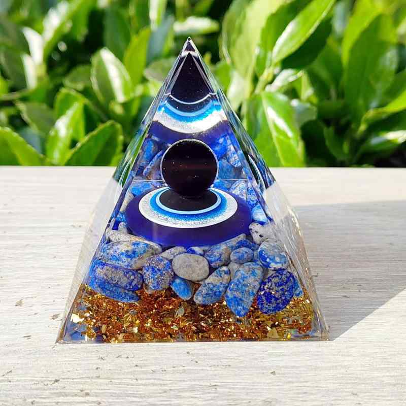 ラピスラズリ 直径5.7cm スフィア 原石 置物 木製台座付き ラピスラズリ 直径5.7cm スフィア 原石 置物 木製台座付き 楽天