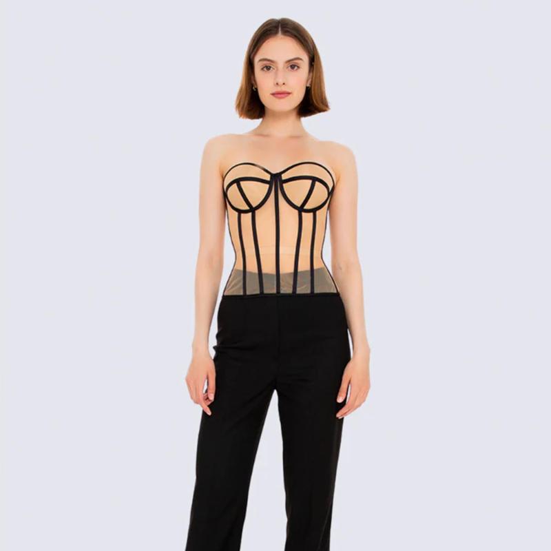 補正下着 レディース 薄手 立体カッ