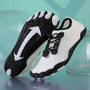 ウォーターシューズ 男女兼用 速乾 滑り止め 耐久性 通気性 水陸両用 ローカット ゴムバンド式 ライカ素材 伸縮性 カップル 親子 アウトドア ビーチ 沢登り...