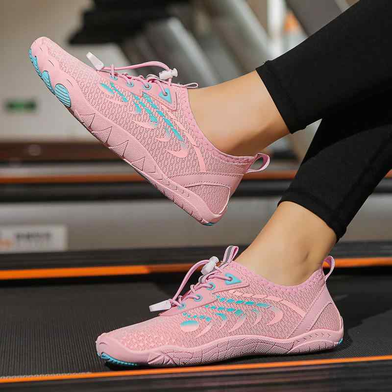 ウォーターシューズ 男女兼用 滑り止め 速乾 5本指 通気性 アウトドア ビーチ プール 釣り 渓流 ジム トレーニング 水陸両用