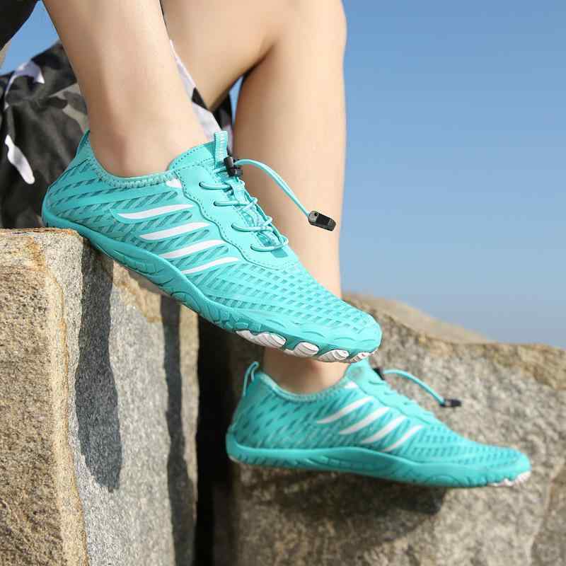 マリンシューズ 男女兼用 速乾 通気性 滑り止め 軽量 ベアフット ウォーター 渓流 ビーチ スイム アウトドア 登山 釣り レジャー キャンプ 水陸両用 天然...