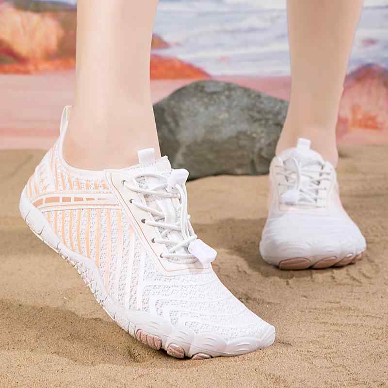 アクアシューズ ユニセックス 通気性 速乾 滑り止め 耐摩耗性 軽量 水陸両用 ビーチ 釣り 川遊び 沢登り ヨガ フィットネス アウトドア スポーツ 男女兼用...