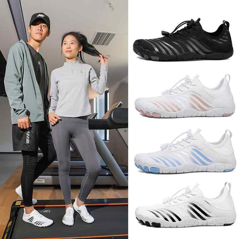 五本指シューズ 男女兼用 オールシーズン アウトドア 渓流 ビーチ スイミング 登山 スポーツ 水陸両用 速乾 通気性 滑り止め ペア 親子