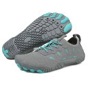 アクアシューズ 男女兼用 メンズ レディース 速乾 防滑 軽量 耐摩耗性 耐切創性 伸縮性メッシュ素材 ゴム底 マリンスポーツ 水陸両用 ビーチサンダル アウト...