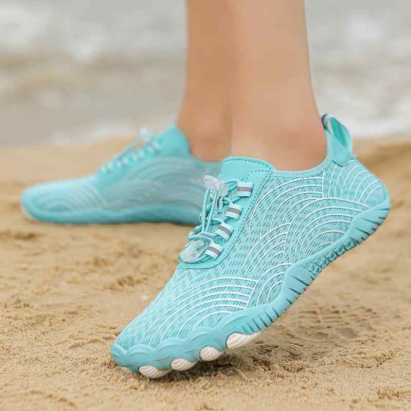 沢登りシューズ 男女兼用 滑り止め 通気性 速乾 軽量 ウォーターシューズ 水陸両用 マリンシューズ アウトドア ビーチ 川遊び プール トレッキング ハイキン...