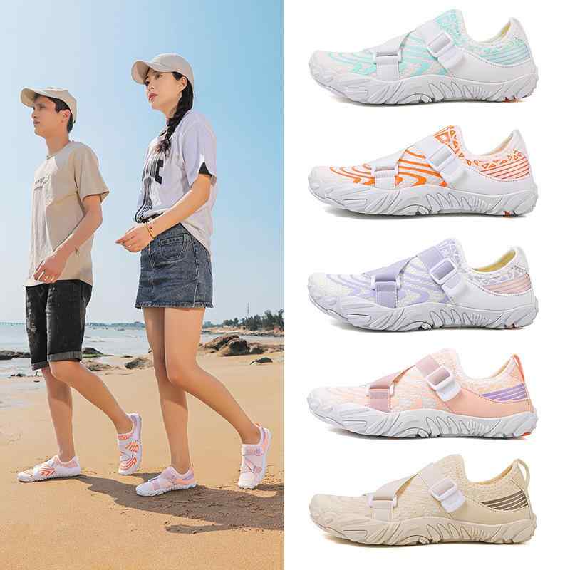 マリンシューズ 男女兼用 水陸両用 滑り止め 速乾 通気性 メッシュ ローカット オールシーズン ウォータースポーツ サーフィン ダイビング スイミング ラフテ...