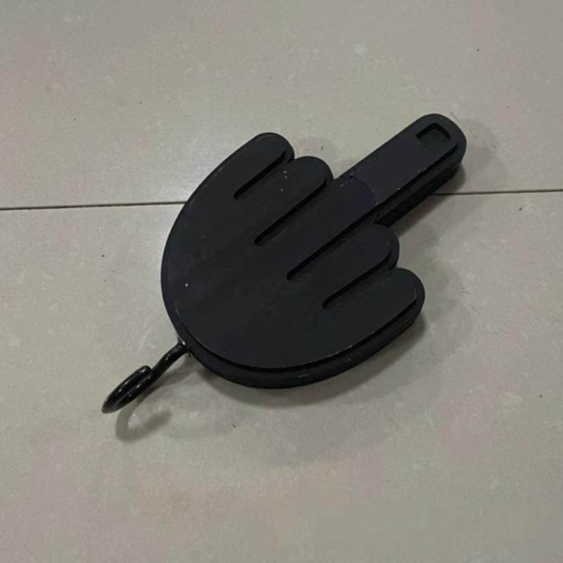 キーフック 中指 ジョークグッズ 卓上 デスク 玄関 鍵収納 指が動く ユニーク おもしろ雑貨 モダン シ..