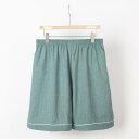 ショートパンツ レディース メンズ 大きいサイズ ゆったり 高級感 ストレッチ ラミー素材 サウナウェア 部屋着 ルームウェア 単品 カップル ペアルック