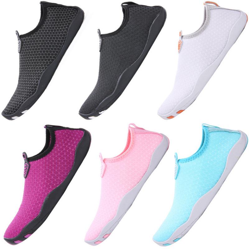 ウォーターシューズ 男女兼用 カップル 滑り止め マリンシューズ アクアシューズ ビーチシューズ アウトドア 沢登り ダイビング シュノーケリング 水陸両用 軽...