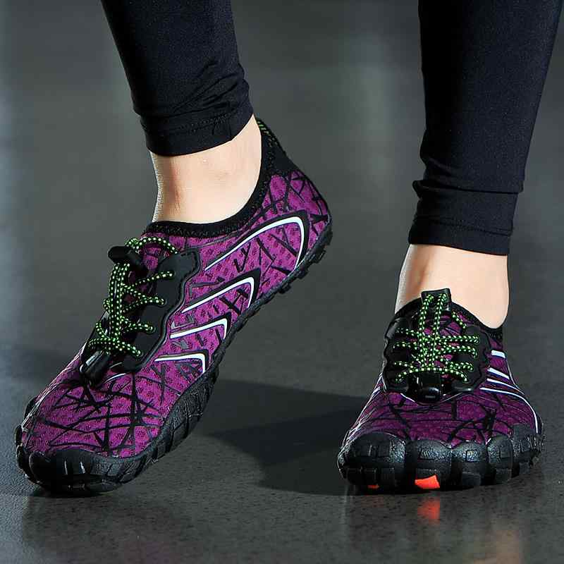 アクアシューズ ユニセックス 男女兼用 速乾 通気性 伸縮性 水陸両用 ビーチ プール 海水浴 アウトドア 登山 トレッキング ジム フィットネス 室内履き 軽...