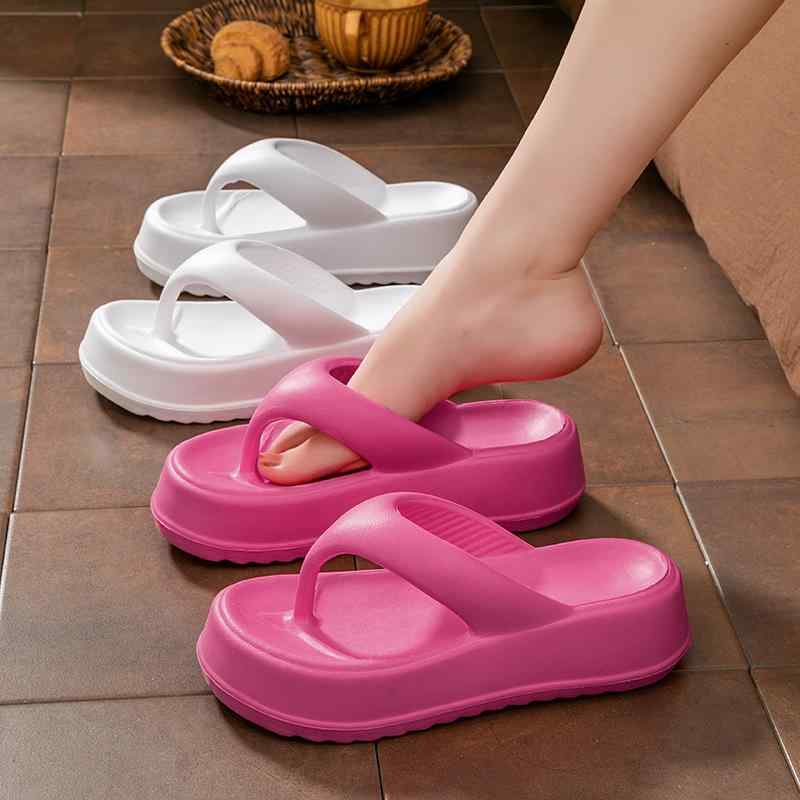 ビーチサンダル レディース メンズ 男女兼用 ユニセックス 厚底 もちもち ふわふわ クッション性抜群 やわらかソール EVA素材 滑り止め トング 海 プール ベランダ シャワー 外履き 春夏