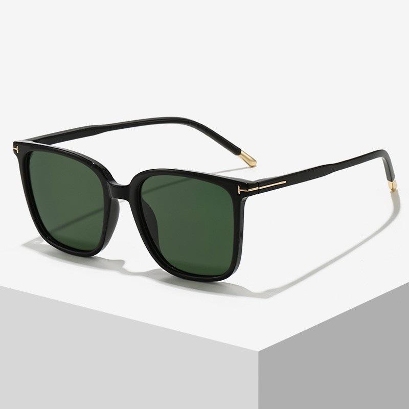 サングラス メンズ 偏光レンズ UV400カット TR90フレーム スクエア型 ビッグフレーム おしゃれ カジュ..