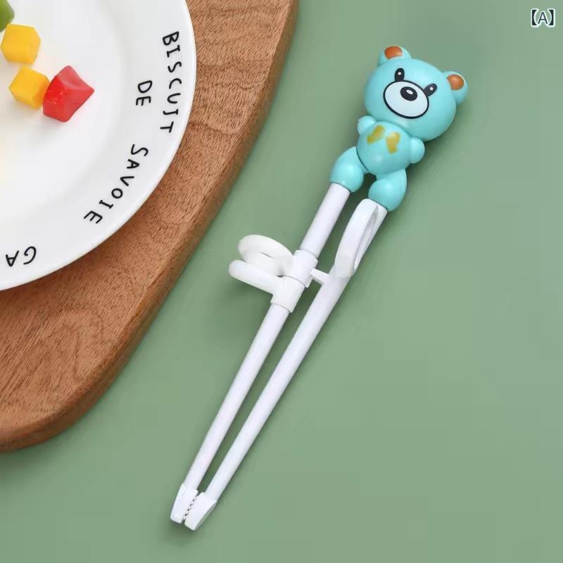 箸 子供用 ベビー 幼児 キャラクター 練習 トレーニング 学習 食事用 プラスチック...