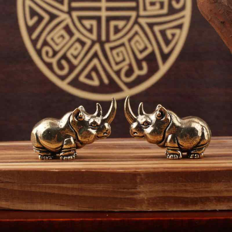 置物 真鍮製 無垢 ミニ サイ オブジェ デスク オフィス 書斎 玄関 リビング インテリア 卓上 飾り 手遊び 茶寵 アンティーク風 重厚感 高級感 コンパクト 手のひらサイズ 縁起物(3)