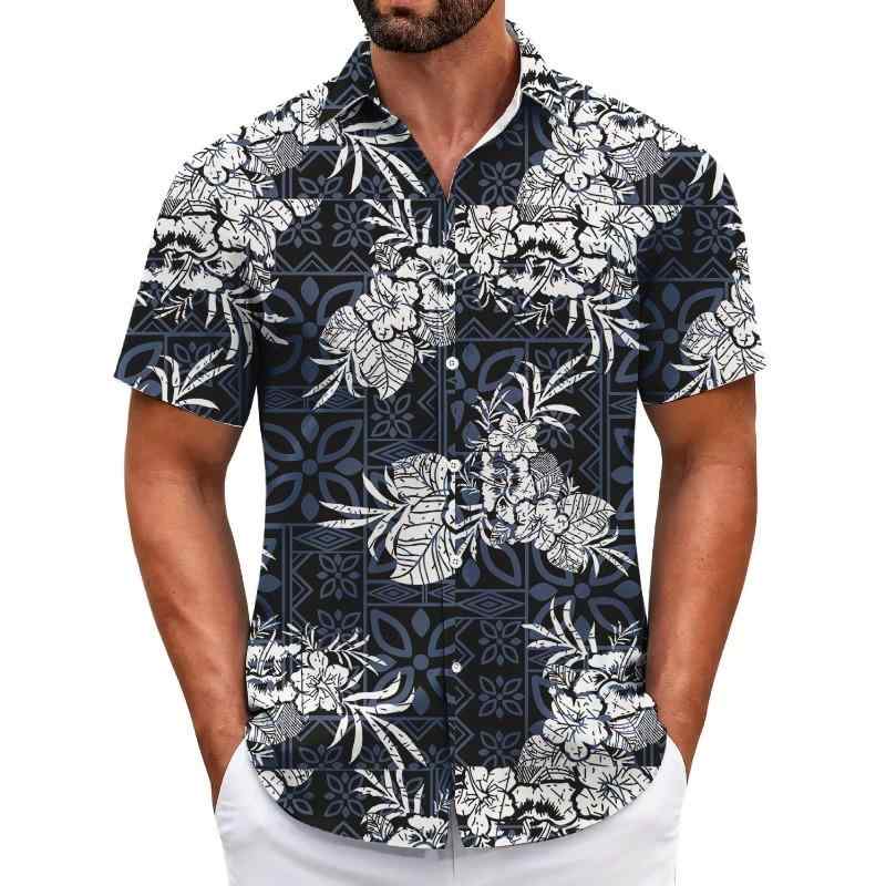 シャツ メンズ シワになりにくい 色落ちしにくい ストレッチ 薄手 ポリエステル 中国風 ワイルド かっ..