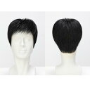 ウィッグ メンズ 男性用 人毛100% フルウィッグ 自然 クルーカットスタイル ショート 白髪隠し 薄毛カバー 髪型チェンジ 医療用 かつら