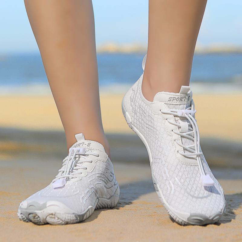 ウォーターシューズ メンズ レディース 男女兼用 5本指 速乾 通気性 滑り止め メッシュ 水陸両用 アウ..