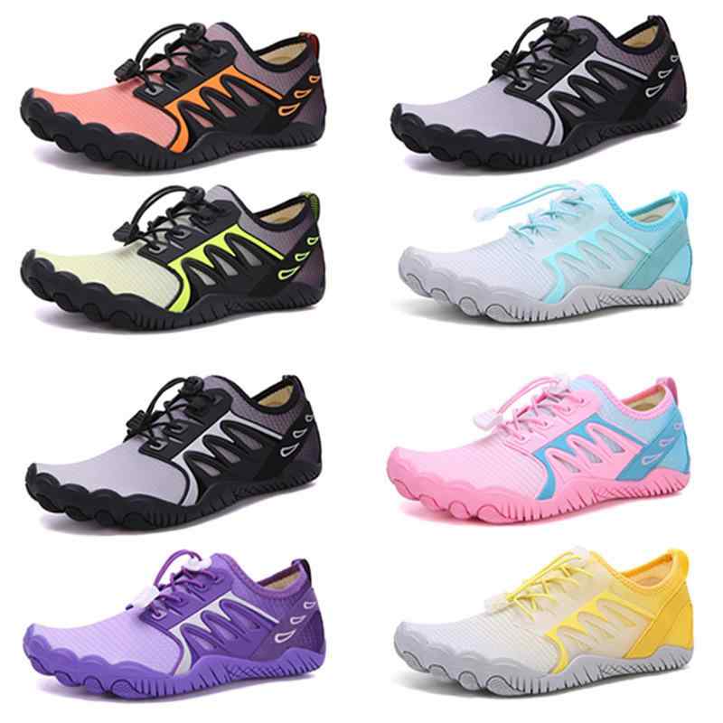 マリンシューズ 男女兼用 メンズ レディース 速乾 軽量 通気性 5本指 滑り止め アウトドア ビーチ プール 川遊び 海水浴 沢登り 渓流 トレッキング フィ...