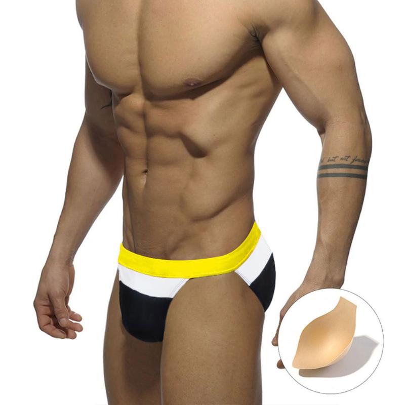 三角スイムパンツ メンズ 速乾 通気性 立体構造 切り替えデザイン セクシー ハイカット ナイロン素材 ..