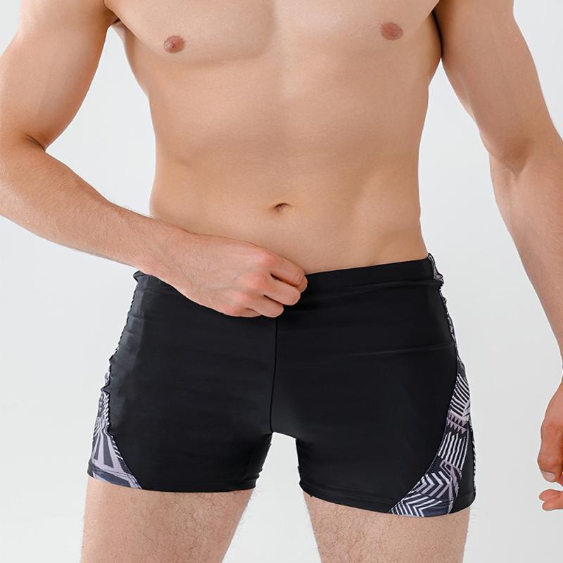 スイムパンツ メンズ 速乾 高機能 ボックス型 インナー付き 透け防止 大きいサイズ 水泳 ビーチ プール フィットネス ジム 海水浴 レジャー(x2)