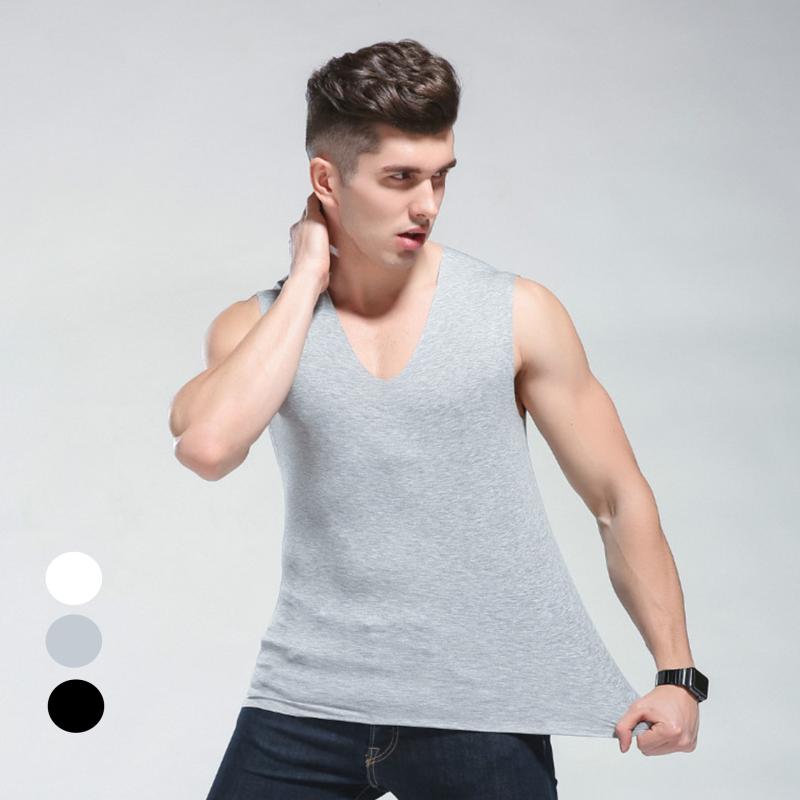 タンクトップ メンズ 春夏 レーヨン シームレス 切りっぱなし ワイドショルダー Vネック スポーツインナーシャツ 無地 快適な肌触り 伸縮性抜群