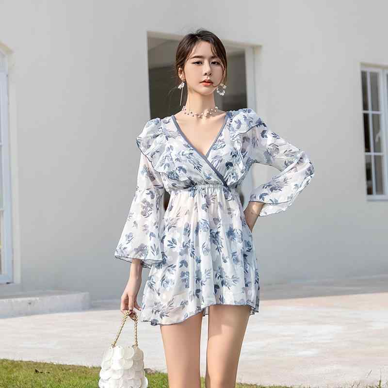 水着 レディース 3点セット ビキニ セパレート スカート 体型カバー お腹カバー 着痩せ ワイヤー入り パッド付き 大人 上品 温泉 プール 海水浴