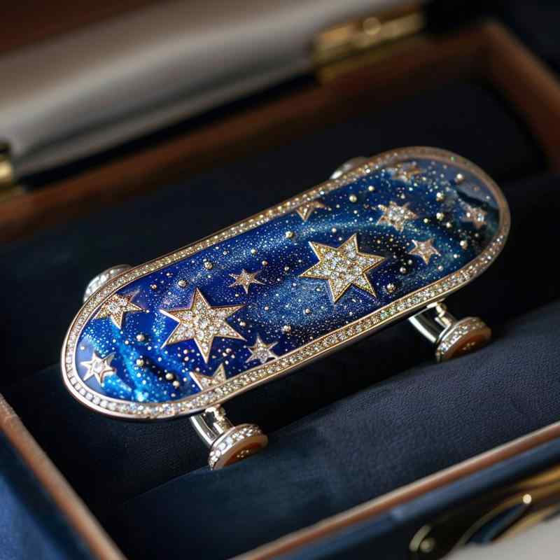 ブローチ メンズ スケートボード スポーツ 個性的 銅製 電気メッキ加工 オリジナルデザイン 高級感 フ..