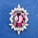 ブローチ レディース ジルコニア クリスタル風 電気メッキ加工 宮廷風 レトロ アンティーク調 幾何学模様 フラワーモチーフ 高級感 エレガント 上品 スーツ ジャケット ワンピース ドレス パーティー 結婚式 フォーマル 通勤 ギフト