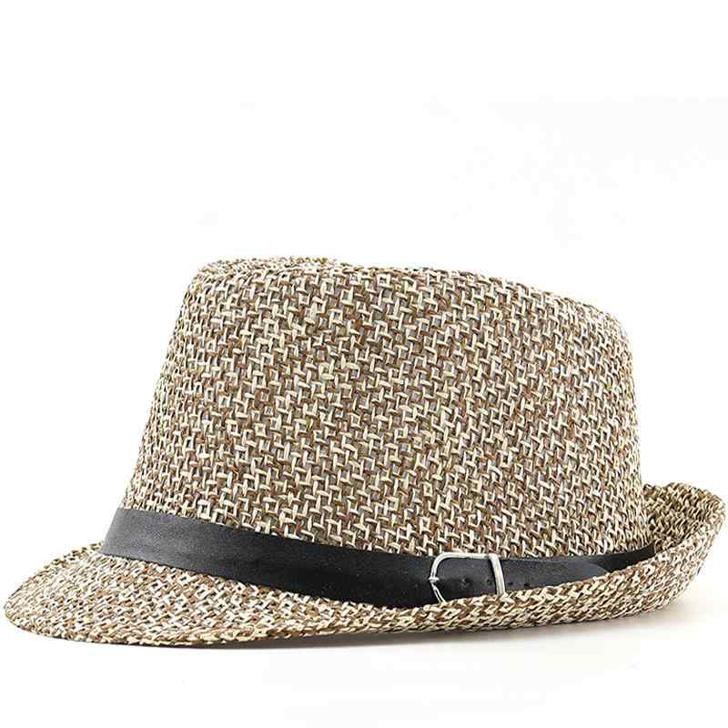 中折れハット メンズ レディース 男女兼用 通気性抜群 日よけ ワイドブリム フラットブリム 麦わら帽子..