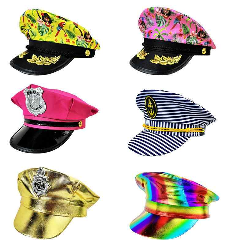 帽子 男女兼用 刺しゅうバッジ ミリタリーキャップ フラットトップ キャンバス ショートブリム 平つば ..