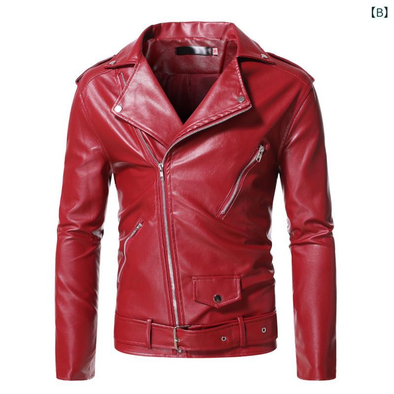 ライダースジャケット メンズ 本革 羊革 上質 秋冬 欧米風 襟付き ビジネス カジュアル ジップアップ ツーリング バイク ストレートヘム 黒 ワインレッド(x2)