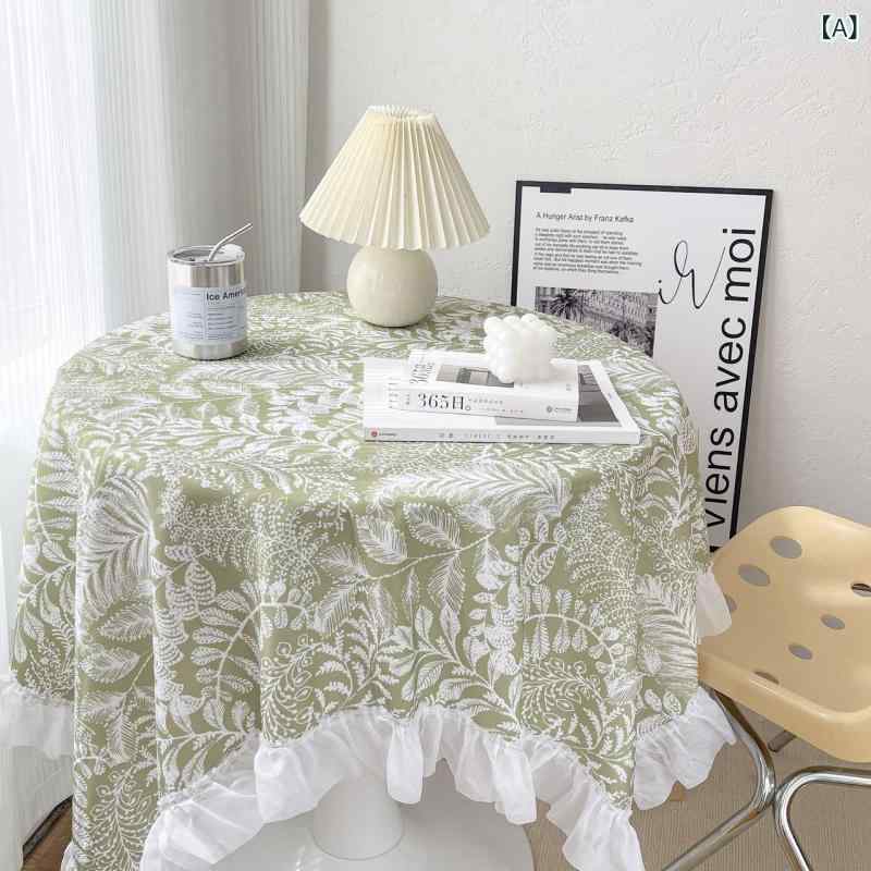 テーブルクロス おしゃれ 防水 防汚 耐摩耗 防塵 北欧風 春夏 植物柄 ダイニング 食卓 リビング ローテ..