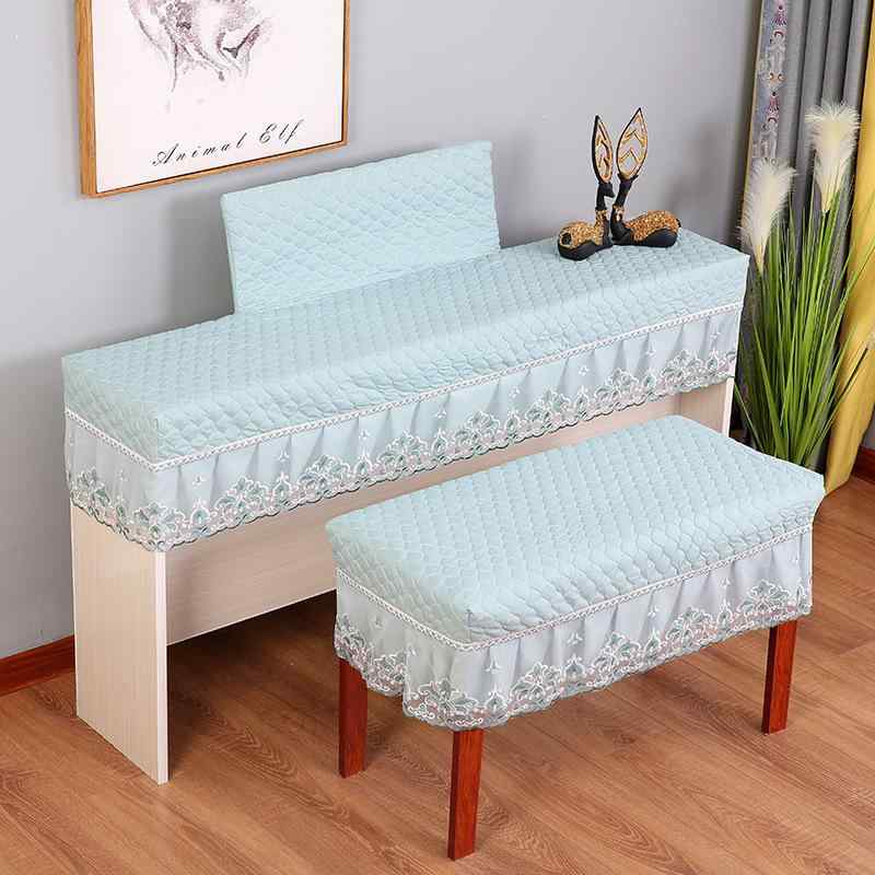 ピアノ ダストカバー 電子ピアノ 88鍵 61鍵 電子キーボード対応 厚手 シンプル モダン 防塵 鍵盤 保護カバー 花柄デザイン