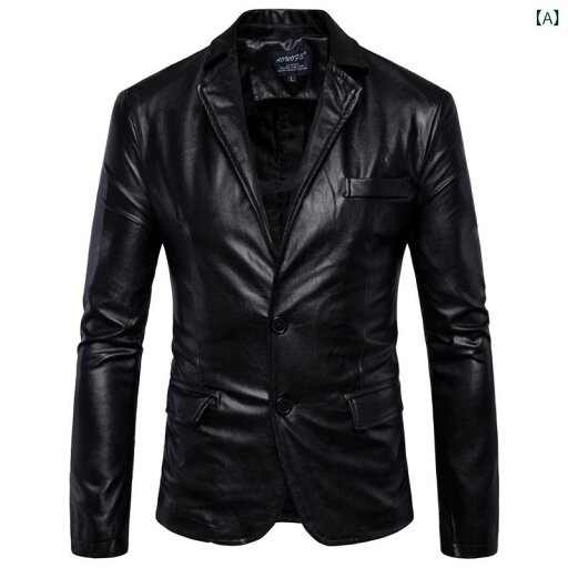 ライダースジャケット メンズ 大きいサイズ PUレザー シングル バイカースタイル カジュアル アメカジ アウター オールシーズン対応 ブラック ダークブラウン(x2)