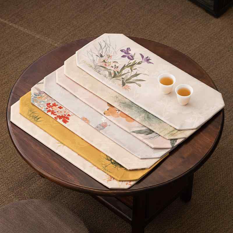 ・カテゴリ: 茶席・素材: 布・スタイル: エレガント・種類展開: 香雲紗茶席（スタイル1）, 香雲紗茶席（スタイル2）, 香雲紗茶席（スタイル3）, 香雲紗茶席（スタイル4）, 香雲紗茶席（スタイル5）, 香雲紗茶席（スタイル6）, 香雲...