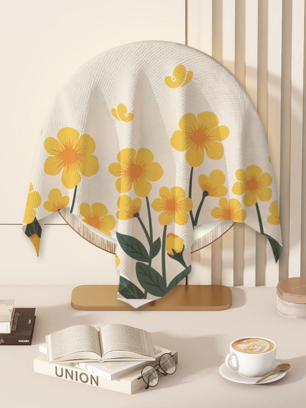 マルチカバー 布製 ホコリ防止 汚れ対策 鏡 ドレッサー プリンター ノートPC ベッドサイド 冷蔵庫 卓上..