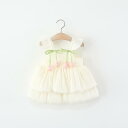 ワンピース 女の子 ベビー キッズ 子供服 チューリップ柄 クラゲ柄 キャミソール ノースリーブ Aライン 夏 かわいい ポリエステル 部屋着 普段着 お出かけ