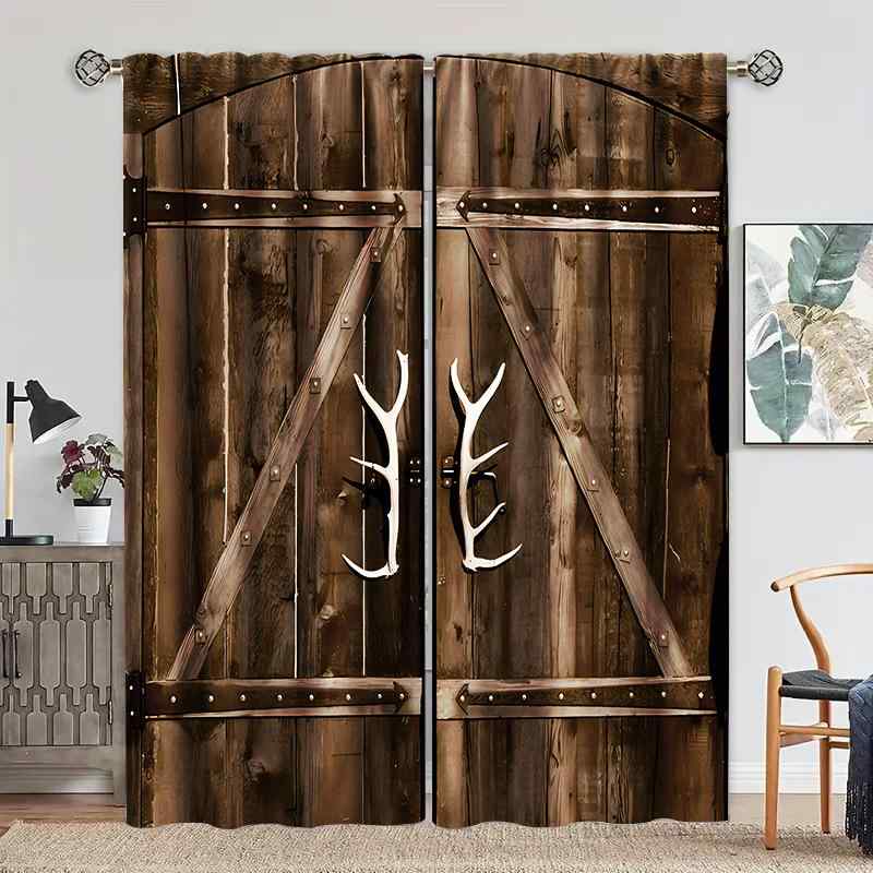 カーテン ポリエステル 防水 高遮光性 ハトメタイプ 取り付け簡単 おしゃれ シンプルモダンデザイン リ..