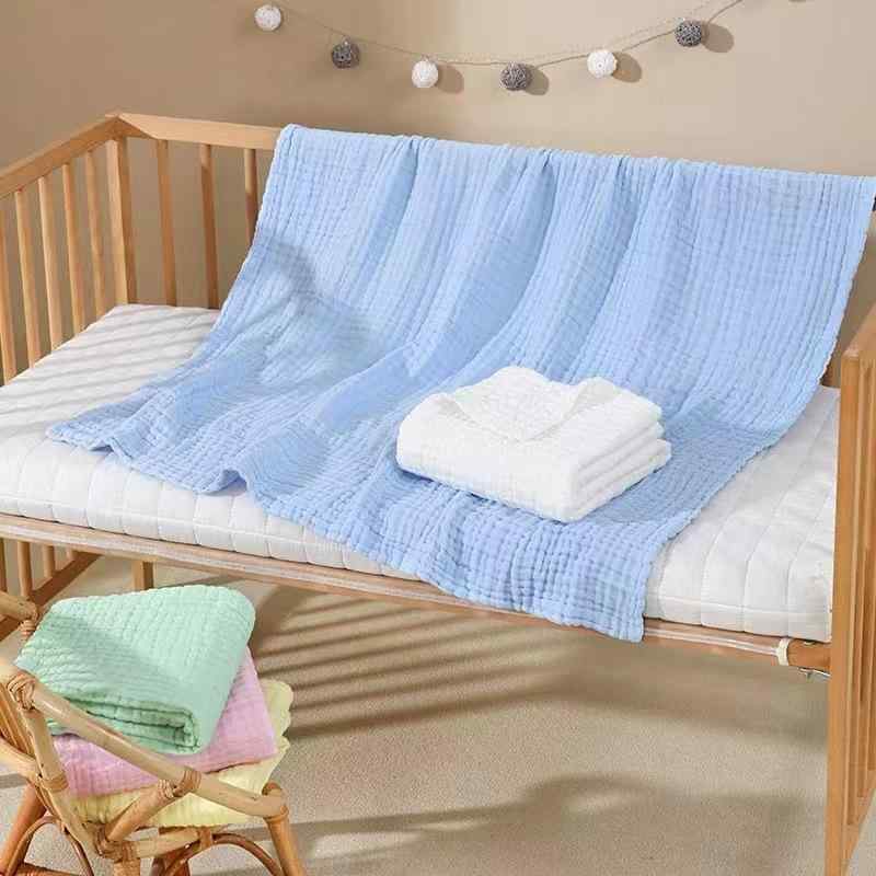 ベビー 新生児 子供用 綿100% 6重ガーゼ 水洗いガーゼ おくるみ 抱っこ布団 タオルケット ブランケット 吸湿性 通気性 保温性 肌に優しい オールシーズン かわいい柄