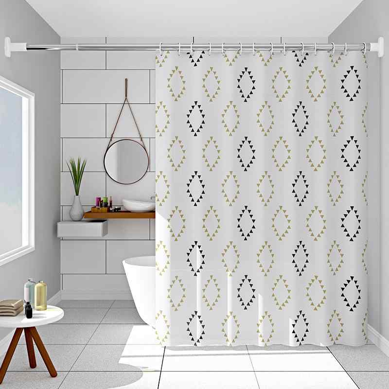 シャワーカーテン 防水 バスルーム トイレ キッチン 寝室用 目隠し 間仕切り おしゃれ PEVA素材 モダン シンプル ロマンチック 花柄