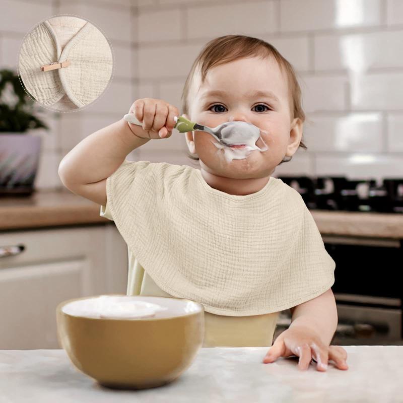 ・主な素材: 純綿・重さ: 25g・カラー展開: カーキ、ライトグレー、ブラウン、太陽、小花、葉、小花コーヒー、小花ピンク・サイズ: 54×28cm (四層ガーゼ)