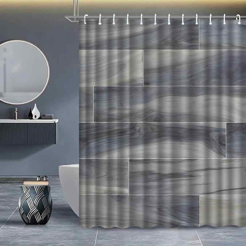 シャワーカーテン 防水 防カビ 厚手 バスルーム 浴室 お風呂 間仕切り 目隠し ポリエステル製 シンプル モダン 無地 豊富なサイズ展開