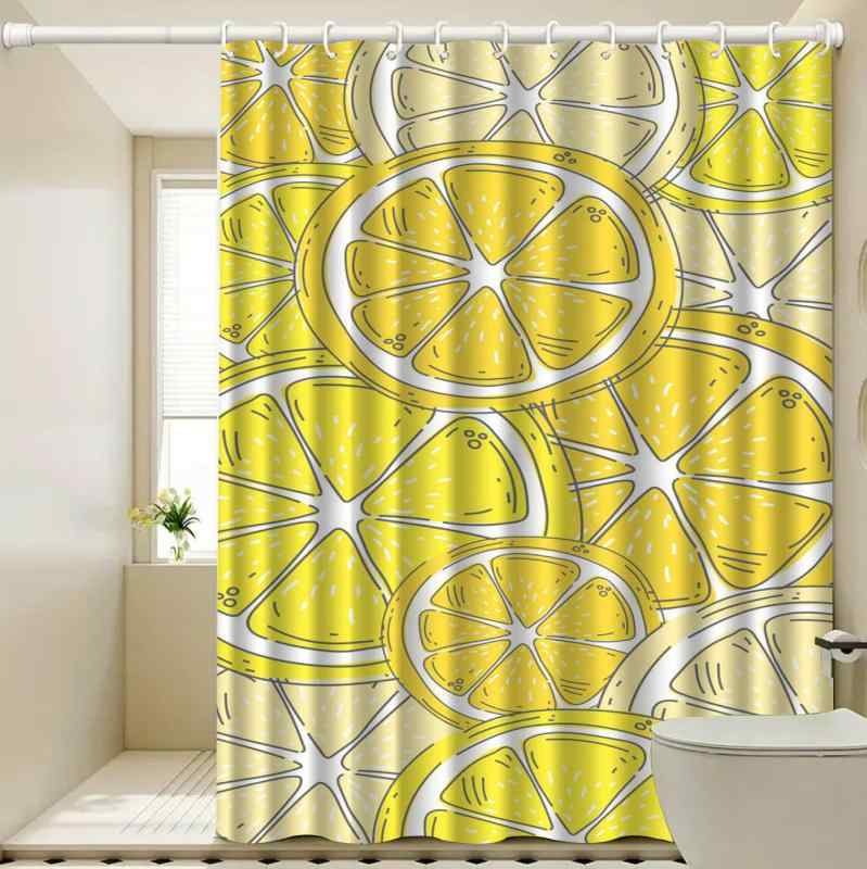 シャワーカーテン 防水 防カビ 穴あけ不要 速乾 3Dデジタルプリント ポリエステル製 近未来的デザイン 間仕切り 目隠し リビング 脱衣所 複数サイズ対応