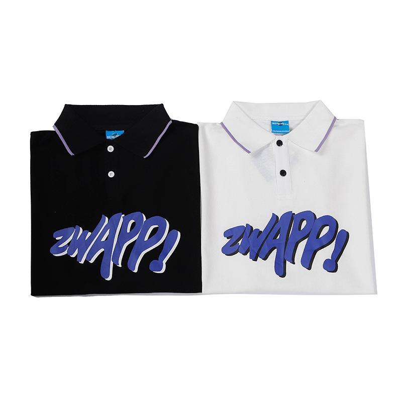 Tシャツ メンズ レディース 男女兼用 半袖 襟付き ポロシャツ カジュアル 韓国ファッション カップルコーデ ペアルック ゆったり コットン 綿100% トレンド 春夏(4)