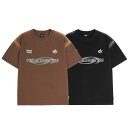 Tシャツ メンズ レディース ヒップホップ ストリート系 韓国風 ゆったり ルーズ アルファベット ロゴ プリント 半袖 春夏 通気性 綿 コットン カジュアル デイリーウェア 部屋着 クルーネック|詳細画像