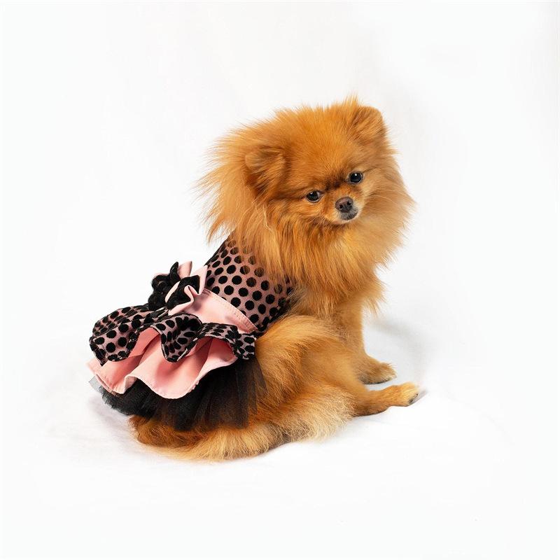 ペットウェア 女の子 犬 猫用 プリンセスドレス ワンピース フォーマル 結婚式 パーティー お祝い 記念..