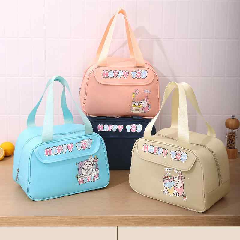 ランチバッグ 保温保冷 かわいい 半円形 男女兼用 通勤 学生 ピクニック レジャー お弁当箱入れ ポータ..